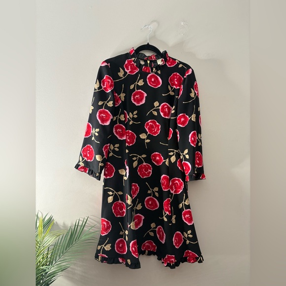 Kate Spade Plus Hazy Rose A-line Mini Dress - Picture 2 of 7